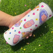 Load image into Gallery viewer, Pink Kirbo Star Tumbler 20 oz