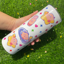 Load image into Gallery viewer, Pink Kirbo Star Tumbler 20 oz