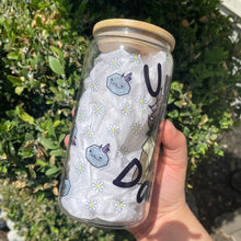 Load image into Gallery viewer, Upsy Daisy! Beer Can Glass