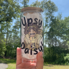 Load image into Gallery viewer, Upsy Daisy! Beer Can Glass