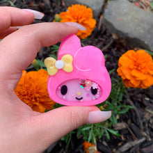 Load image into Gallery viewer, Melody Bunny Resin Shaker Charm