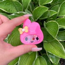 Load image into Gallery viewer, Melody Bunny Resin Shaker Charm