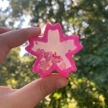Load image into Gallery viewer, Melody Bunny Sakura Flower Resin Shaker Charm