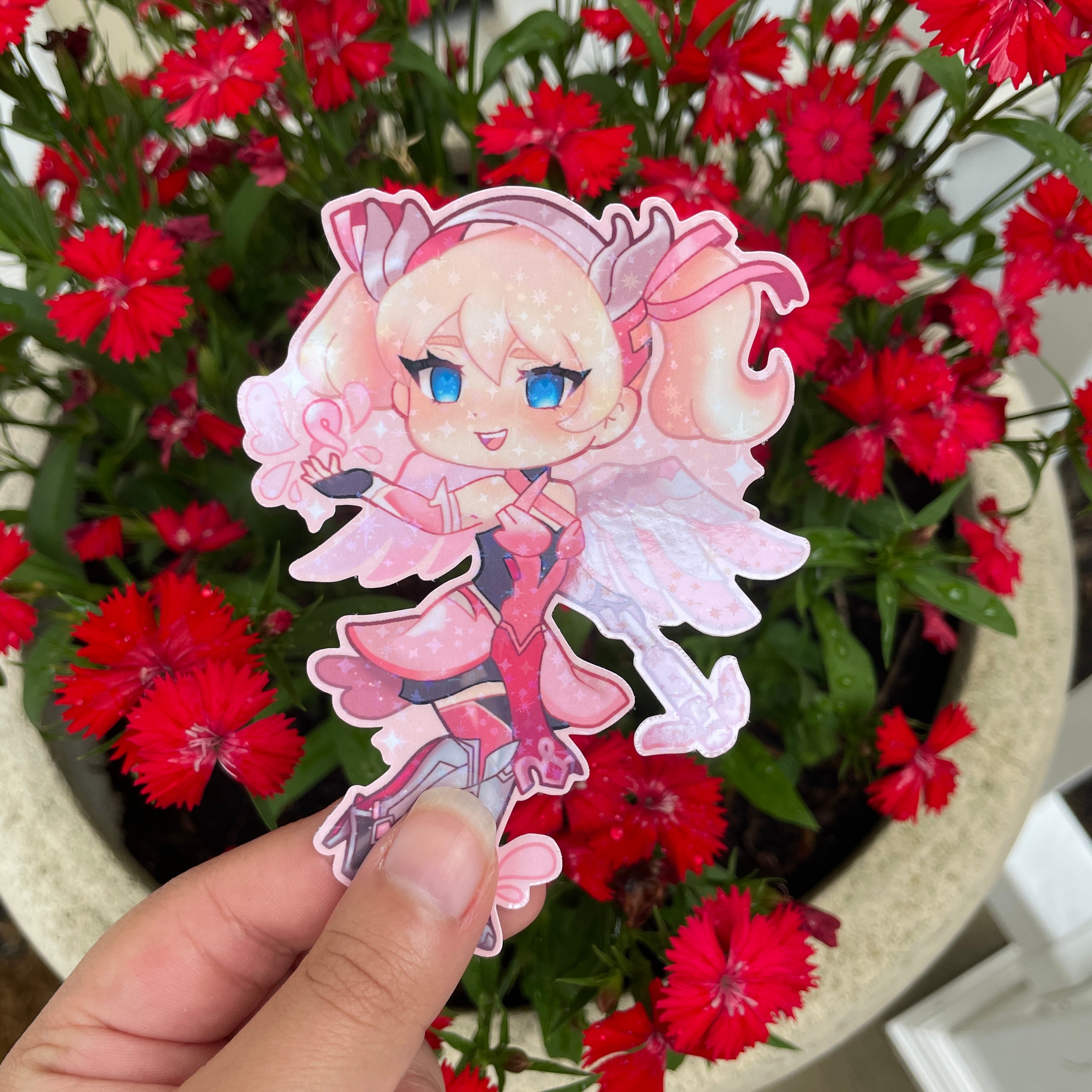 Pink Mercy Sticker