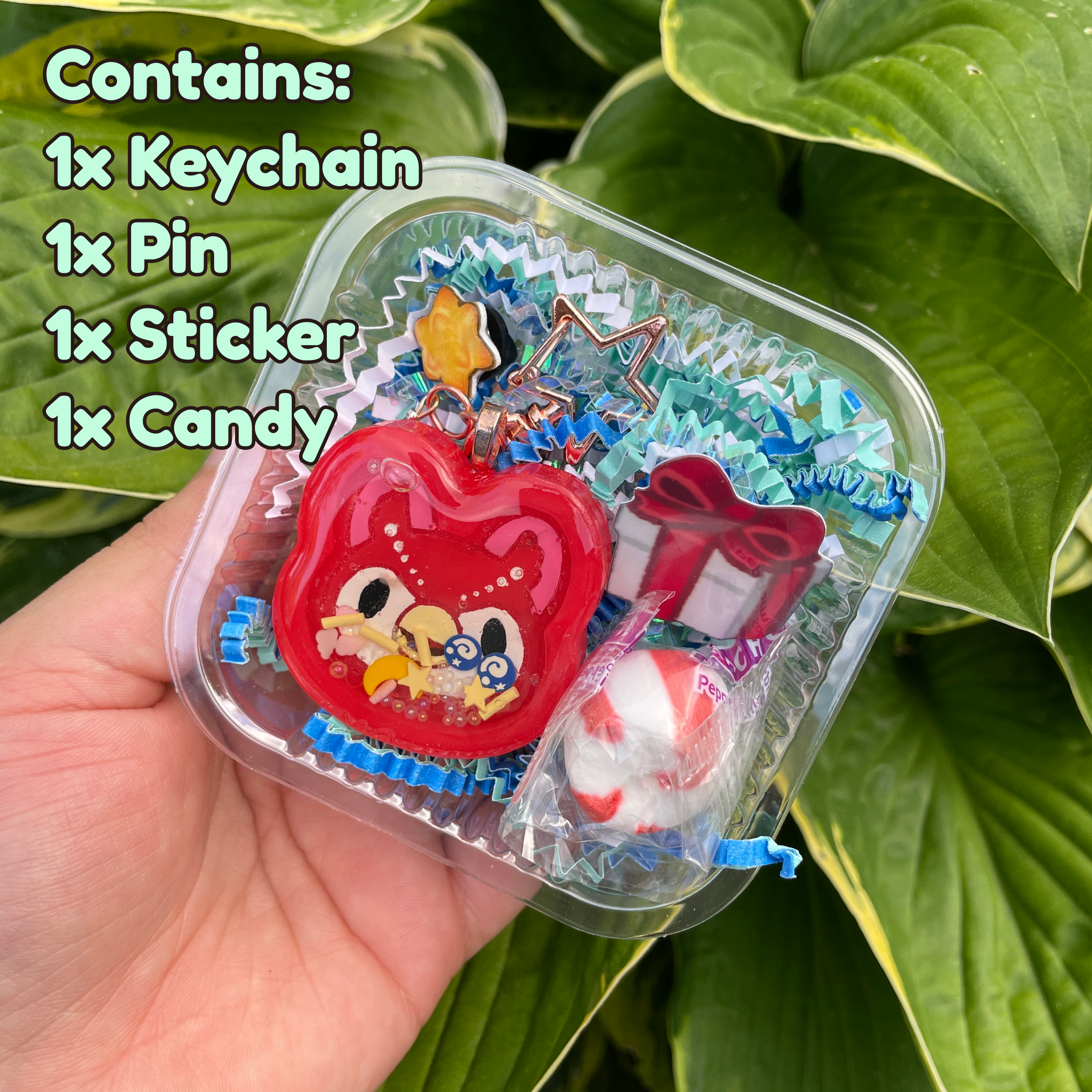 Mystery AC Resin Keychain & Pin Baggie