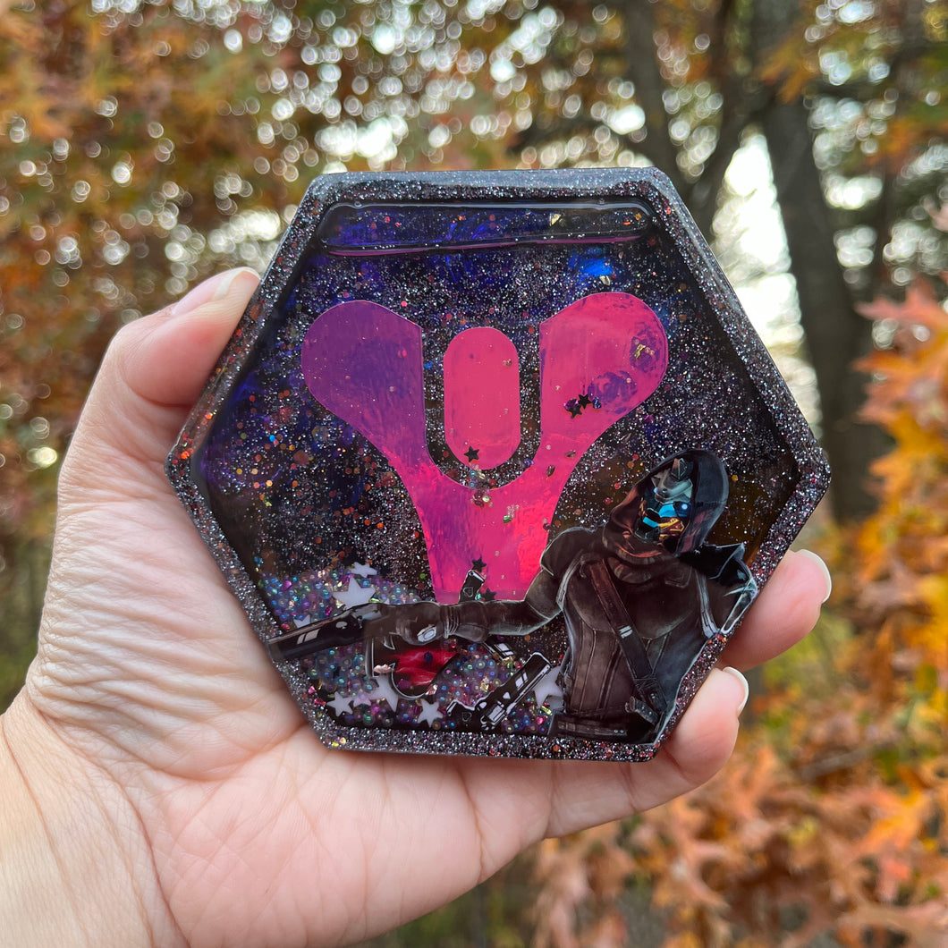 Destiny Resin Shaker Coaster