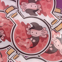 Load image into Gallery viewer, Witchy Potion Axolotl Sticker
