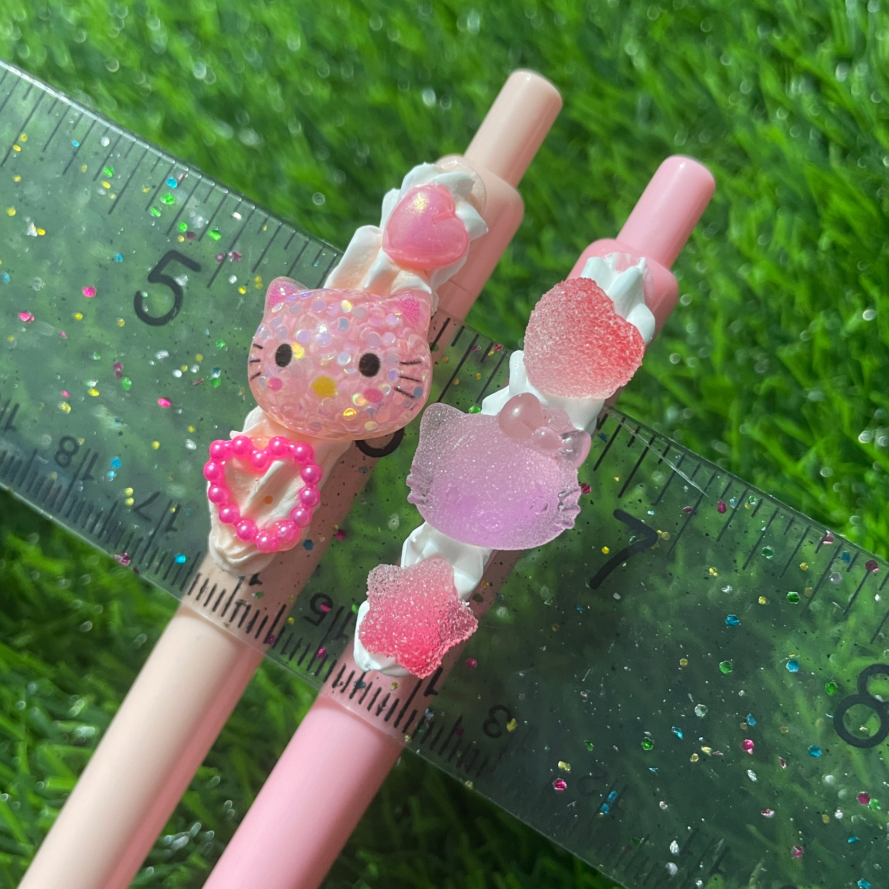 Pink Kitty Pens