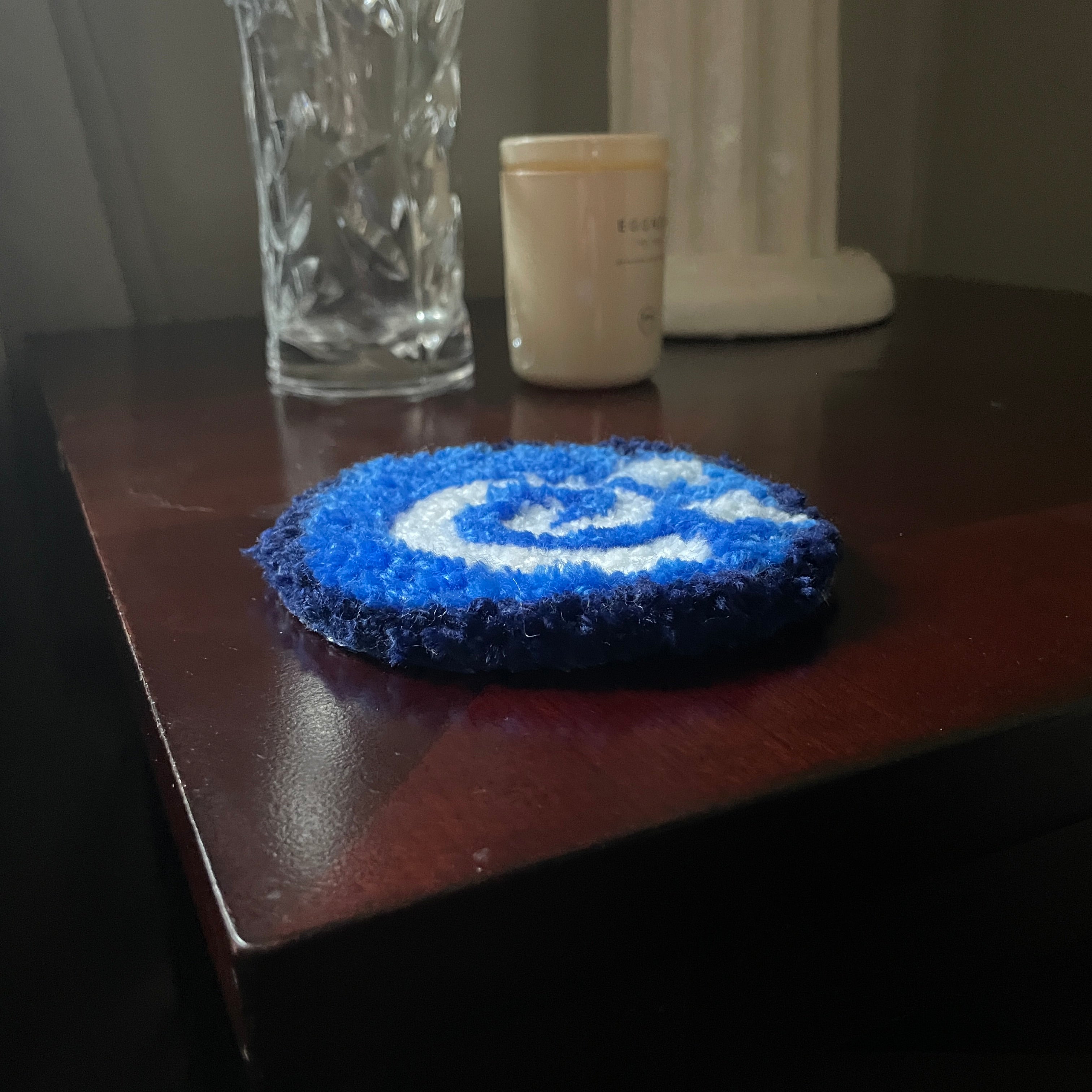 AC Fossil Punch Needle Coaster