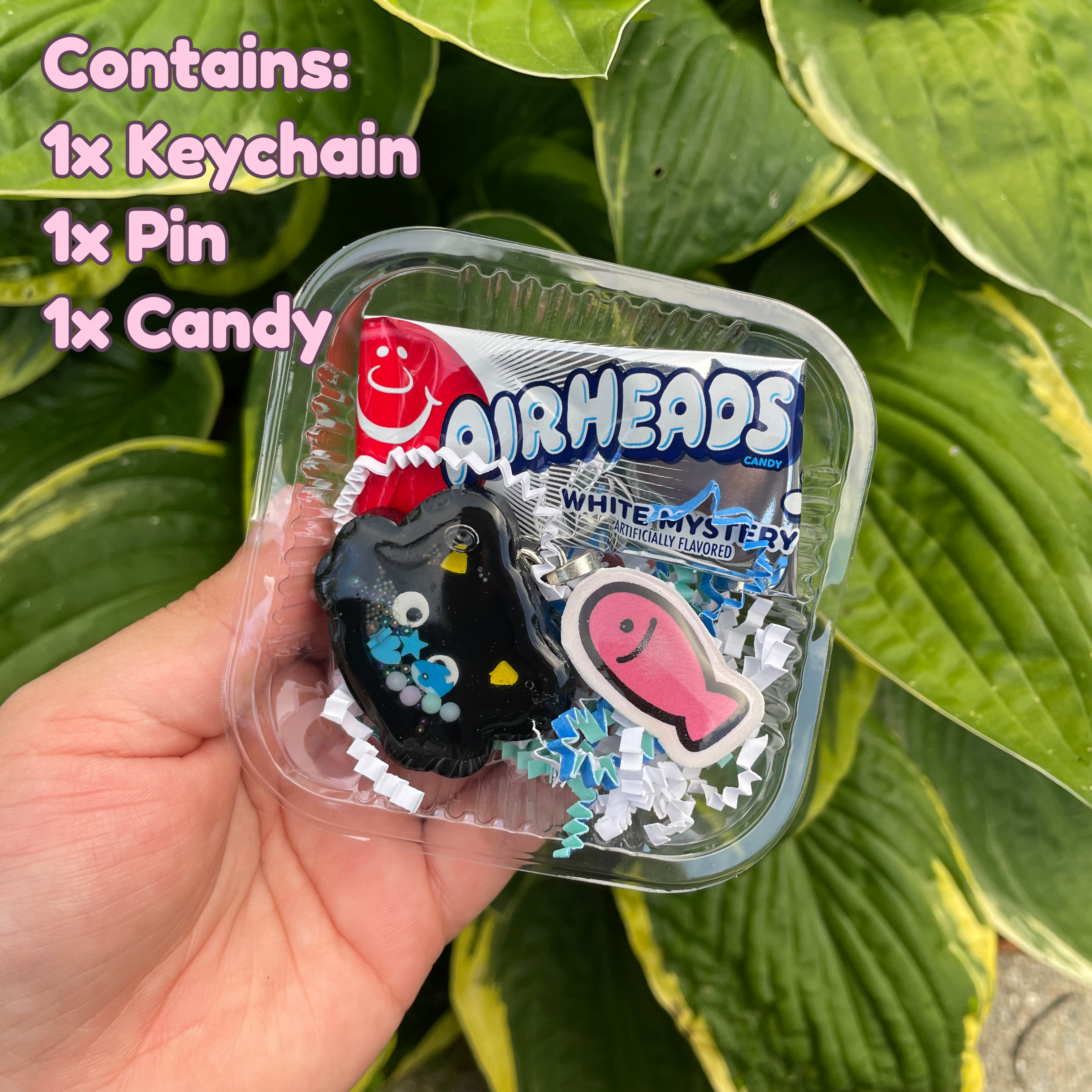 Mystery Sanrio Resin Keychain & Pin Baggie