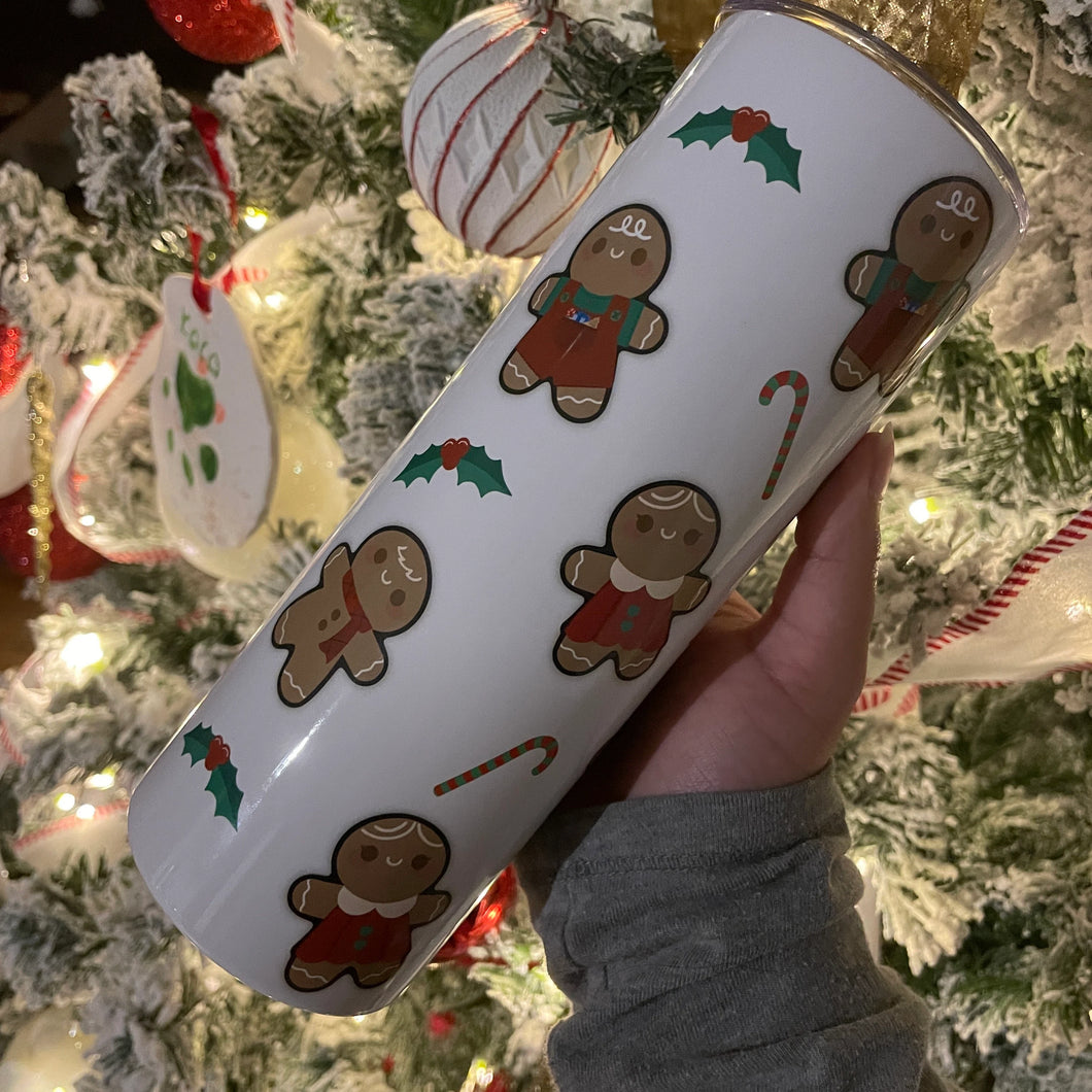 Gingerbread Tumbler 20 oz