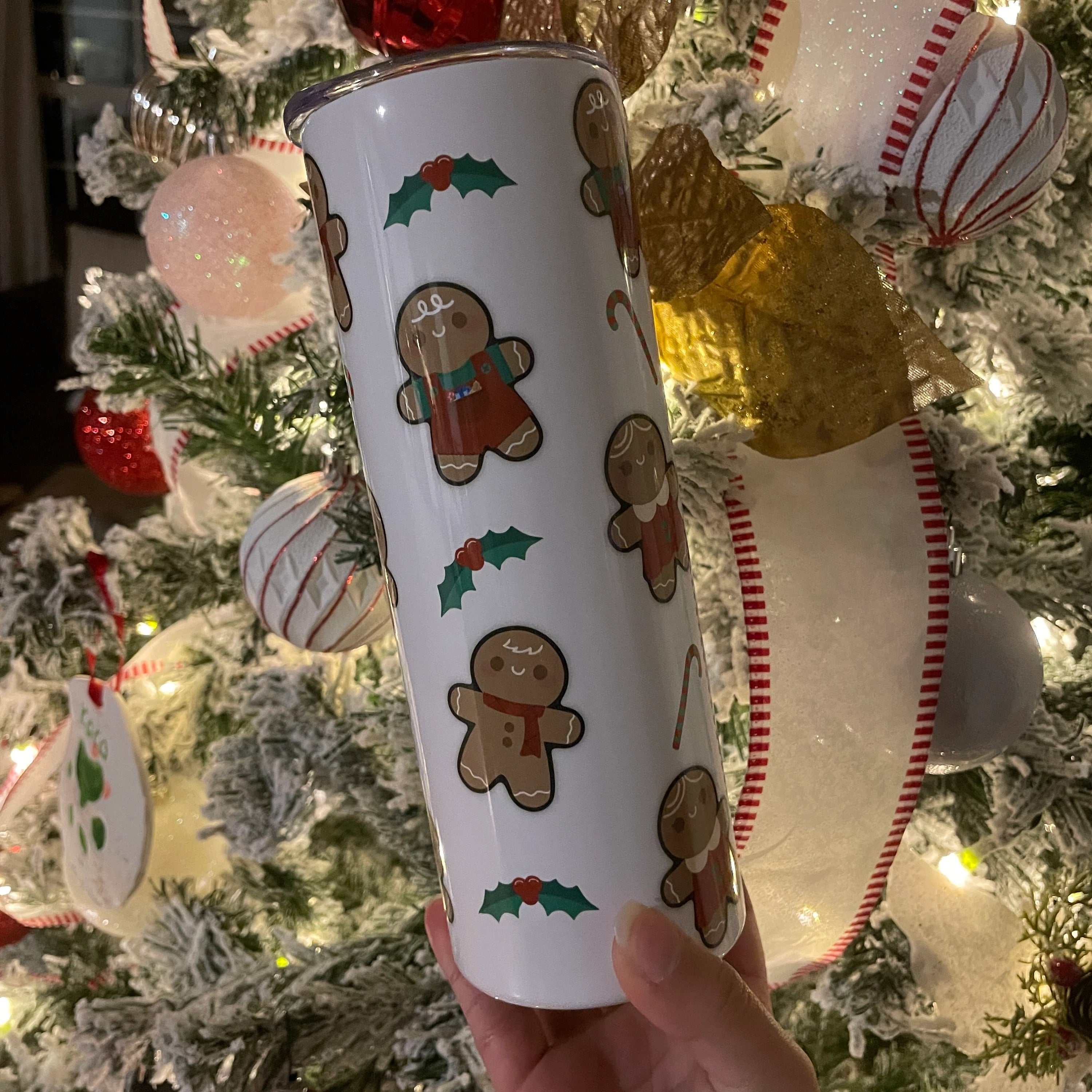 Gingerbread Tumbler 20 oz