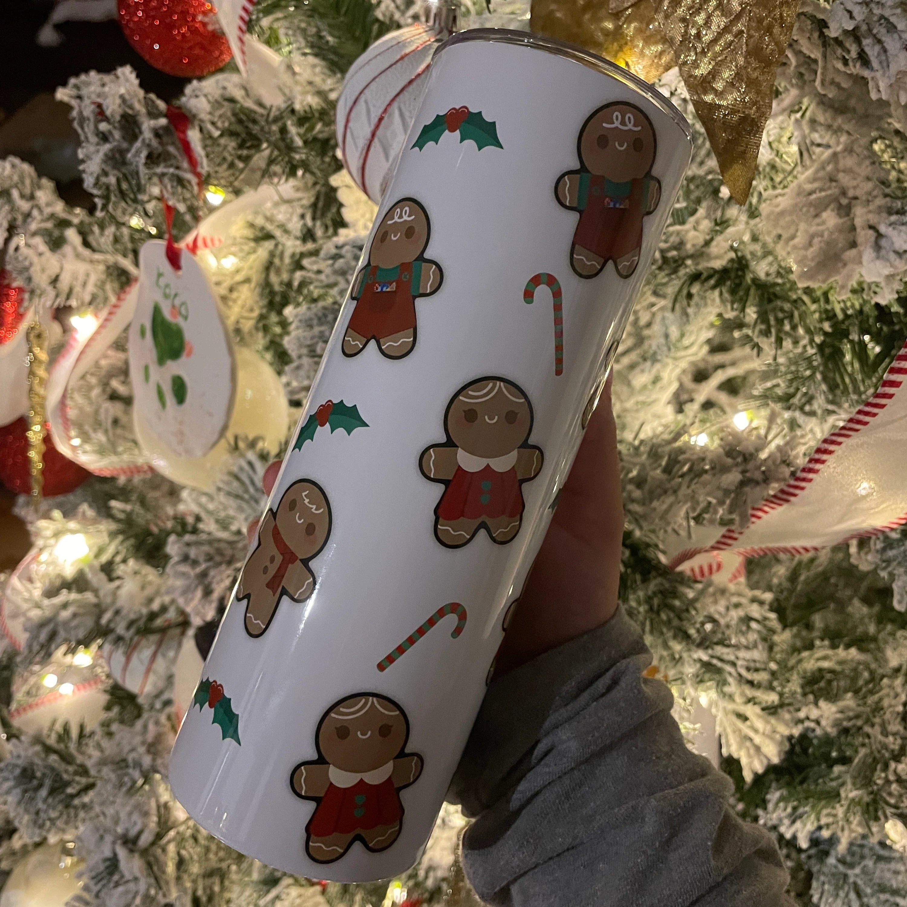 Gingerbread Tumbler 20 oz