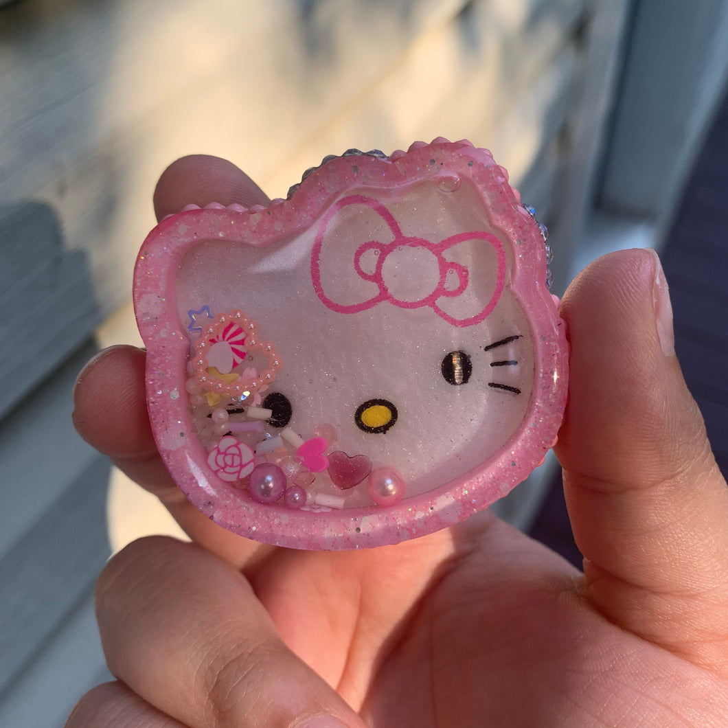 HKitty Resin Shaker Charm