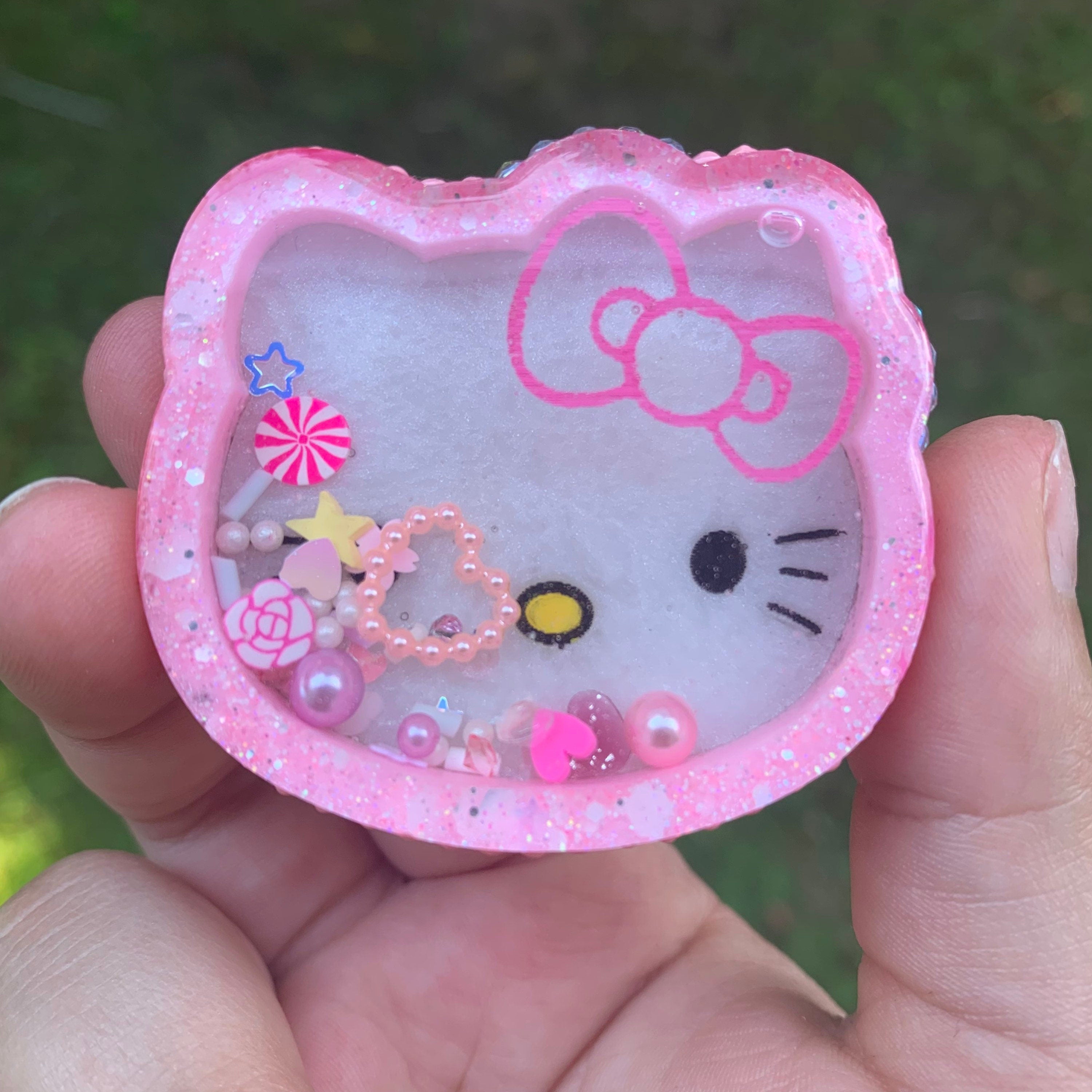 HKitty Resin Shaker Charm